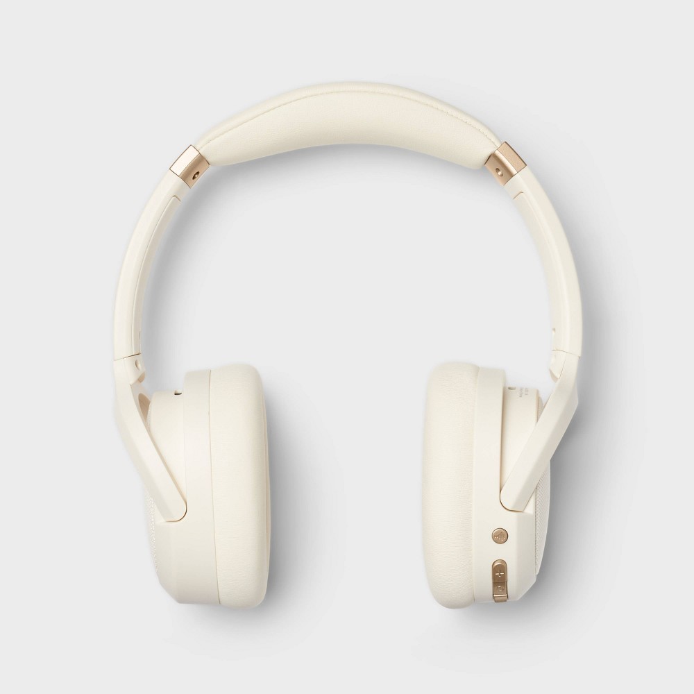 Active Noise Canceling Bluetooth Wireless Over Ear Headphones - heyday™ White