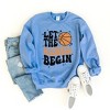 Simply Sage Market Women's Graphic Sweatshirt Game Madness Begin Basketball - 2 of 2
