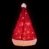 Northlight 12.25" Lighted Santa Hat Christmas Tree Topper, Clear Lights - image 3 of 4