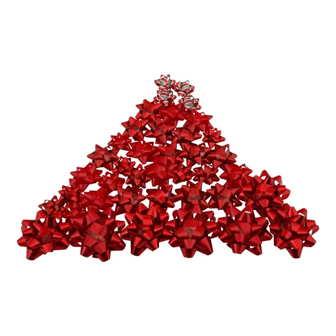 40ct Red Bow Set - image 1 of 1