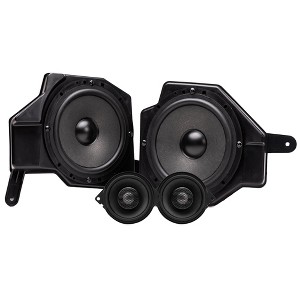 MB Quart JS1-316 Front Speaker Upgrade Kit With 6.5" Pods and 3.5" Coaxial Speakers Compatible With Wrangler And Gladiator 2018+ - 1 of 4