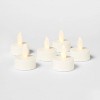 24ct Twist-Flame LED Tealight Candles (Cream) - Room Essentials™: Battery-Operated, Flickering Ambiance - 3 of 3