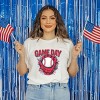 Simply Sage Market Patriotic Game Day Baseball Short Sleeve Tee - 2 of 4