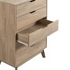 NicBex 5 Drawers Dresser with Interlock Drawer Feature Closet Organizers and Storage Chests of Drawers Tall Dressers for Bedroom, Living Room - 4 of 4