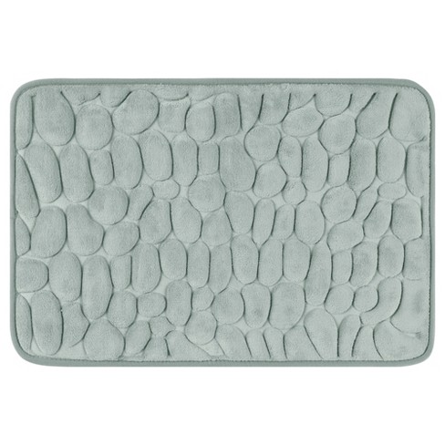Non Slip Diatomaceous Earth Stone Bath Mat (23.5x15, Gray) – Modern Rugs  and Decor