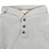 Hope & Henry Boys'  Long Sleeve Henley Sweater Hoodie, Infant - 2 of 4