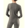 Fruit of the Loom Women's and Plus Long Underwear Waffle Thermal Tops, 2-Pack - 3 of 4