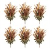 Mixed Fall Floral and Foliage Bush (Set of 6) - 3 of 3