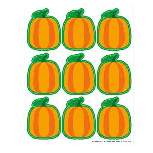 Eureka® Fall Pumpkin Giant Stickers, 36 Per Pack, 12 Packs - 1 of 4