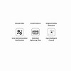 LAOTIES Smart Self-Cleaning Cat Litter Box,App-Controlled,Automatic Odor Control,Works with Tofu And Bentonite Litter (White) - 4 of 4