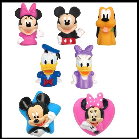  Set of Five (5) Small Rubber Hand Finger Puppets : Toys & Games