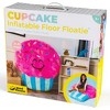 One Banana Cupcake Floor Inflatable Floatie Kid's Pillow Seat - 3 of 4