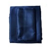 Dsvimoy Bedding Set Silky Satin Sheets Deep Pocket Soft Cooling Comfort for Bedroom, Blue, 12"*10"*3" - 2 of 4
