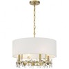 Savoy House Dahlia 4 - Light Pendant in  Warm Brass - 2 of 4