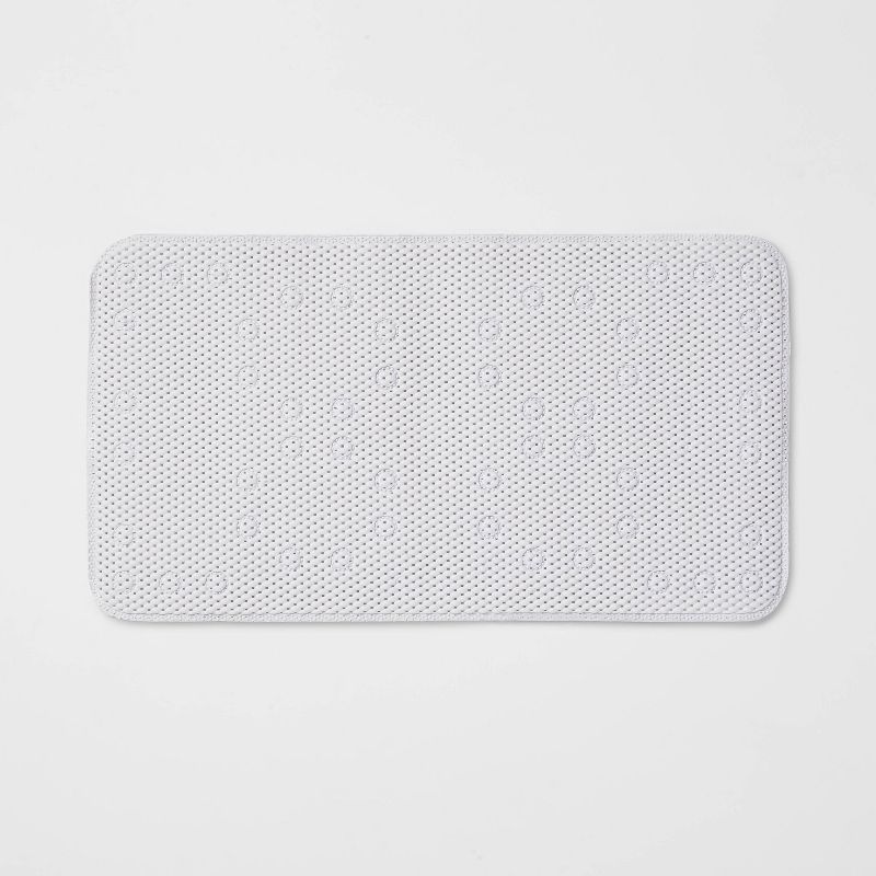 Small Cushion Bath Mat White - Room Essentials&#8482;, 1 of 6