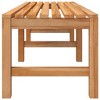 Bench Teak Solid Teak Wood 59.1 in long Durable Garden Bench - 4 of 4