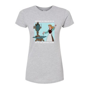 Women's - Disney - Getting All Dolled Up for Groceries Fitted Graphic T-Shirt - 1 of 3