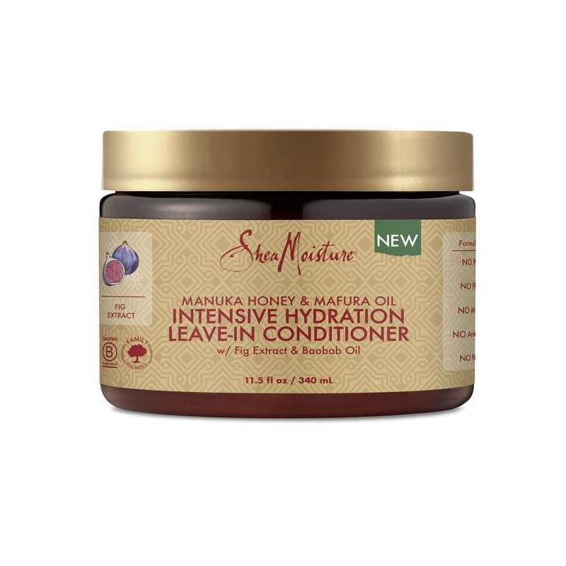 SheaMoisture Manuka Honey &#38; Mafura Oil Intensive Hydration Leave-In Conditioner - 11.5 fl oz, 3 of 12