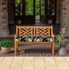 ARDEN Foam Outdoor Bench Cushion, 48 x 18, made with ProFoam, Rain-proof, Fade Resistant - 2 of 4