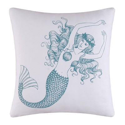 C&F Home 18" x 18" Cora Mermaid Pillow