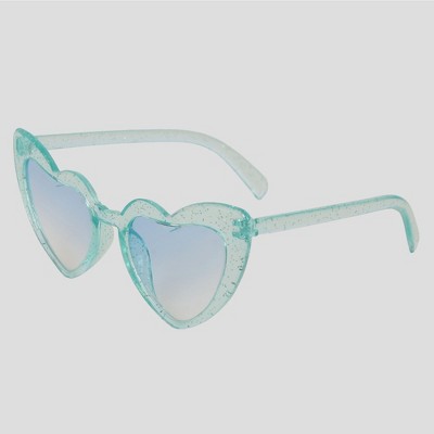 Anna-Kaci Active Women's Vibrant Heart-Shaped Fashion Sunglasses UV400 Protection