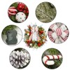 COZONY Pre-Lit Christmas Wreath & Garland Set, Artificial Lighted Decor for Door, Porch and Fireplace - 3 of 4