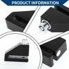 Unique Bargains Safety Anti-theft Disk Disc Brake Rotor Lock Motorcycle Wheel Disk Lock Black - 2 of 4