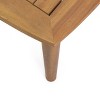 Modern Outside Willowbrook Loveseat and Coffee Table,beige -Christopher Knight Home - 4 of 4