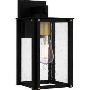 Quoizel Lighting Robbins 1 - Light Sconce in  Matte Black - 1 of 1