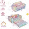 Infans 2-in-1 Flip Out Kid’s Sofa Chair Convertible Toddler Couch to Lounger - 2 of 4