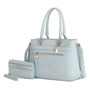 MKF Collection Gardenia Vegan Leather Women’s Tote Bag & Wallet by Mia K - 1 of 4