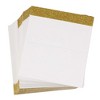 Gold Glitter Tent Seating Place Cards (2 x 3.5 Inches, 100-Pack) - image 3 of 3