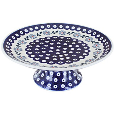 Blue Rose Polish Pottery Georgia Blue Muffin Pan : Target