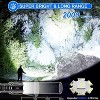 MaseiKar Flashlights High Lumens Rechargeable, 2000 Lumens XHM90.2 Super Bright Flash Light LCD Digital Display LED Flashlight, Handheld High Powered - 2 of 4