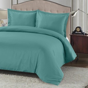 Bamboo Cotton 3-Piece Duvet Cover Set (Bamboo Hybrid) - 1 of 4
