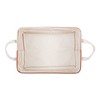 Design Imports Set of 2 Rectangle XL 12.5''x17.5''x10.5'' Pe Coated Cotton Poly Laundry Bins Stripe Cinnamon - 2 of 4