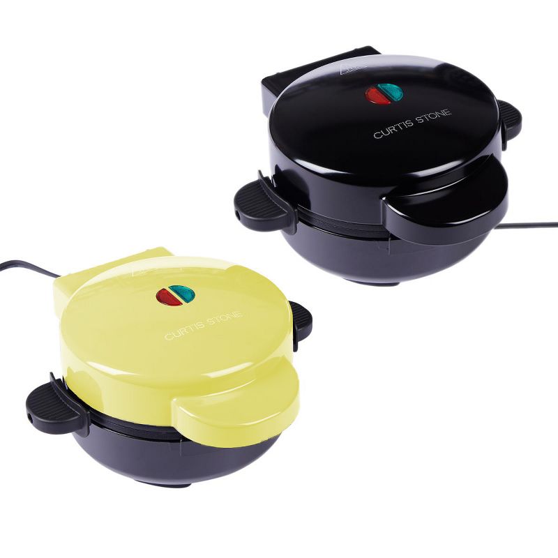 Curtis Stone 2-pack 5" Stuffed Waffle Makers with Recipes & Gift Boxes Refurbished, 1 of 8