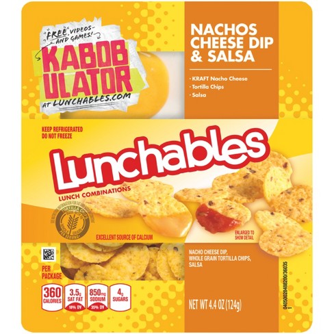 Oscar Mayer Lunchables Nachos Cheese Dip & Salsa -... : Target