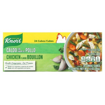 Knorr, Chicken Flavor Bouillon , 24 Cubes, 9.3 oz