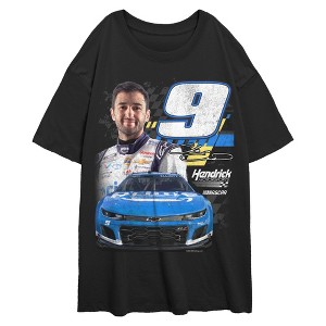 Juniors Hendrick Motorsports Chase Elliott Racing Car 9 Photo T Shirt - 1 of 4