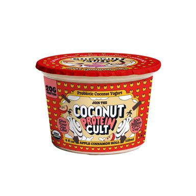 Coconut Cult Apple Cinnamon Roll Probiotic Coconut Yogurt -  4oz