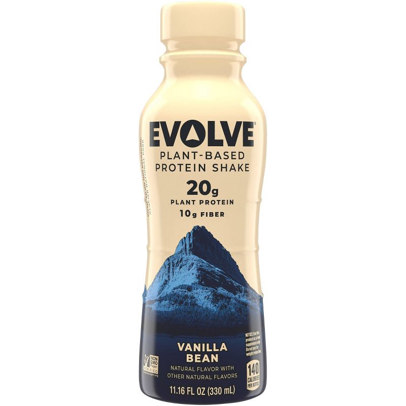 Evolve Vanilla Bean Protein Shake - 11.16 fl oz Bottle, 1 of 4