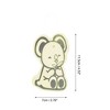 Unique Bargains Beautiful Cartoon Bath Brush 4.53"x2.76"x1.1" 1 Pc - 4 of 4