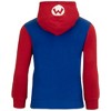 Nintendo Super Mario Bros Boys Long Sleeve Zip-Up Costume Hoodie - Red, 4 - 2 of 3