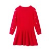 Andy & Evan  Toddler  Bubble Sweater/ Rib Knit Two-Fer Dress - 2 of 4