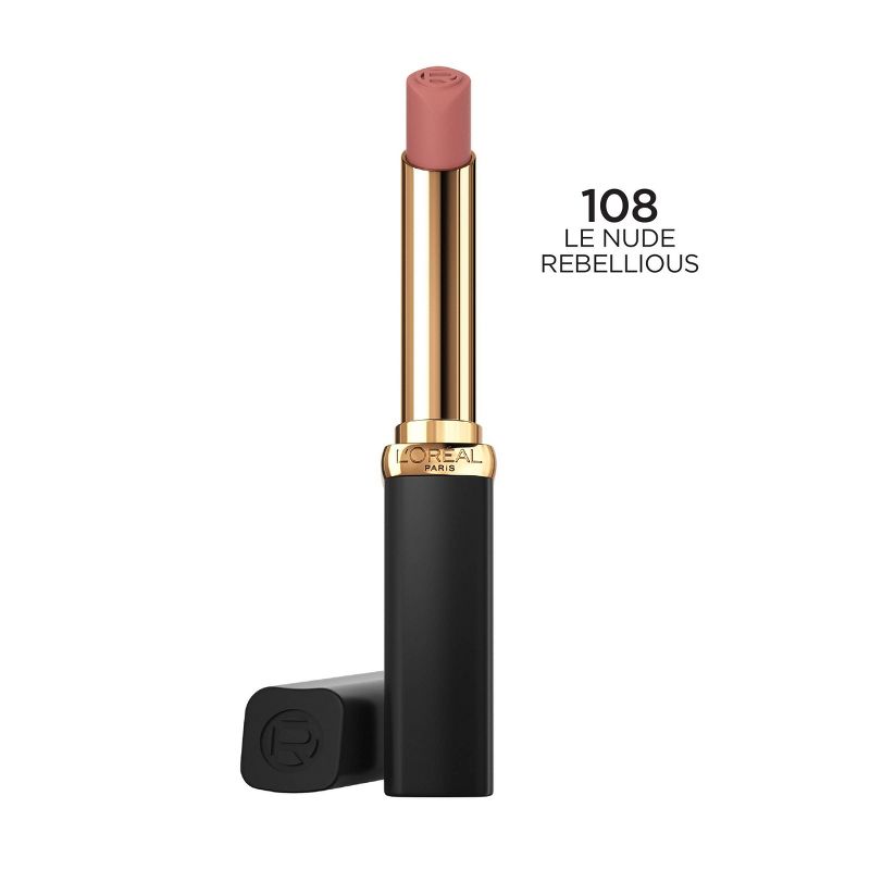 L'Oreal Paris Colour Riche Intense Volume Matte Lipstick - 0.06oz, 2 of 8