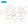 Unique Bargains Jewelry Making DIY Crafts Copper Durable Earrings Beading Hoop 30 Pcs - 3 of 4