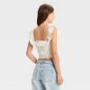 Women's Ruffle Sleeve Smocked Tank Top - Wild Fable™ - 2 of 3