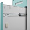 Space-saving under-desk file cart¡ªsturdy 5-wheel base, cold-rolled steel drawers for letter/legal files, ideal for compact workspaces. - 4 of 4