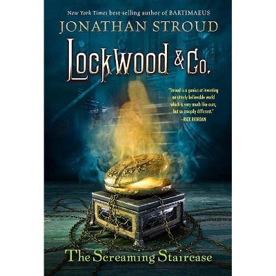 The Screaming Staircase - (Lockwood & Co.) by  Jonathan Stroud (Paperback)